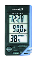 VWR® Traceable® Thermometer/Clock/Humidity Monitor