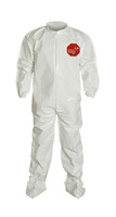 DuPont™ Tychem® 4000 Coveralls with Attached Socks, Bound Seams