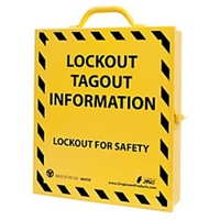 ZING Green Safety RecycLockout Lockout Document Case, ZING Enterprises