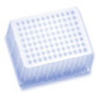 Transparent microplates are designed for specific analytical research and clinical diagnostic assaying. With high throughput, these assay plates work well with both liquid and dry powder samples. With excellent chemical resistance and ability to withstand extended low temperature storage or heated for evaporation and sterilization processes, these versatile microtiter plates may also come treated for optimal cell binding and growth to occur. Choose from standard matrix formats and well volumes to fit testing needs.