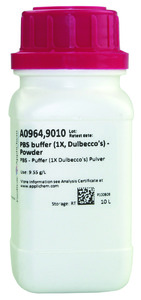Buffer, PBS (1X, Dulbecco's) powder pack