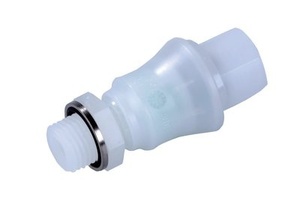 Quick-coupling for connection bottle