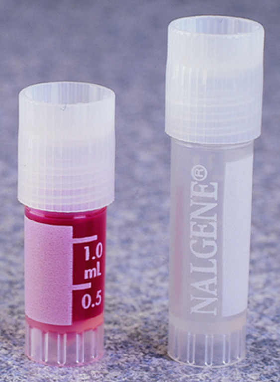 Nalgene® Cryogenic Vials, Polypropylene, Sterile, External Thread with Screw Cap, Thermo Scientific