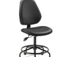 BioFit MVMT™ Tech Classic HD Heavy-Duty Cleanroom Swivel Chairs, ISO 7