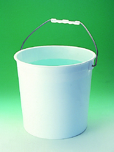 Nalgene® Buckets, White Polypropylene, Thermo Scientific