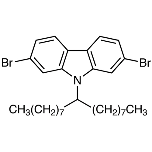 2,7-Dibromo-9-(9-heptadecyl)carbazole ≥98.0% (by HPLC, total nitrogen)