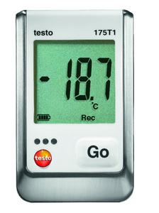 Temperature data logger set, Testo 175 T1 incl. testo 175 T1, USB cable, SD card, CD ComSoft basic 5