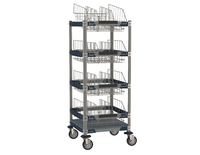 MetroMax i® Sloped Basket Cart, Metro