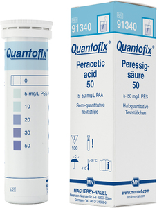 Semi-quantitative test strips QUANTOFIX peracetic acid 50