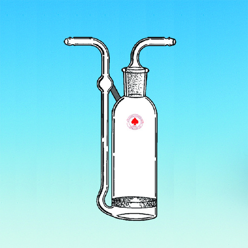 Gas Washing Bottle with [ST] 29/42 Joints, Ace Glass Incorporated