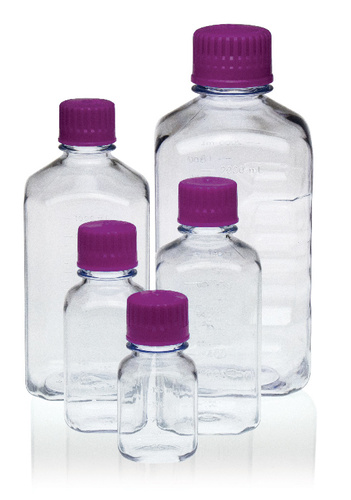VWR® Square/Octagonal Media Bottles, Polycarbonate